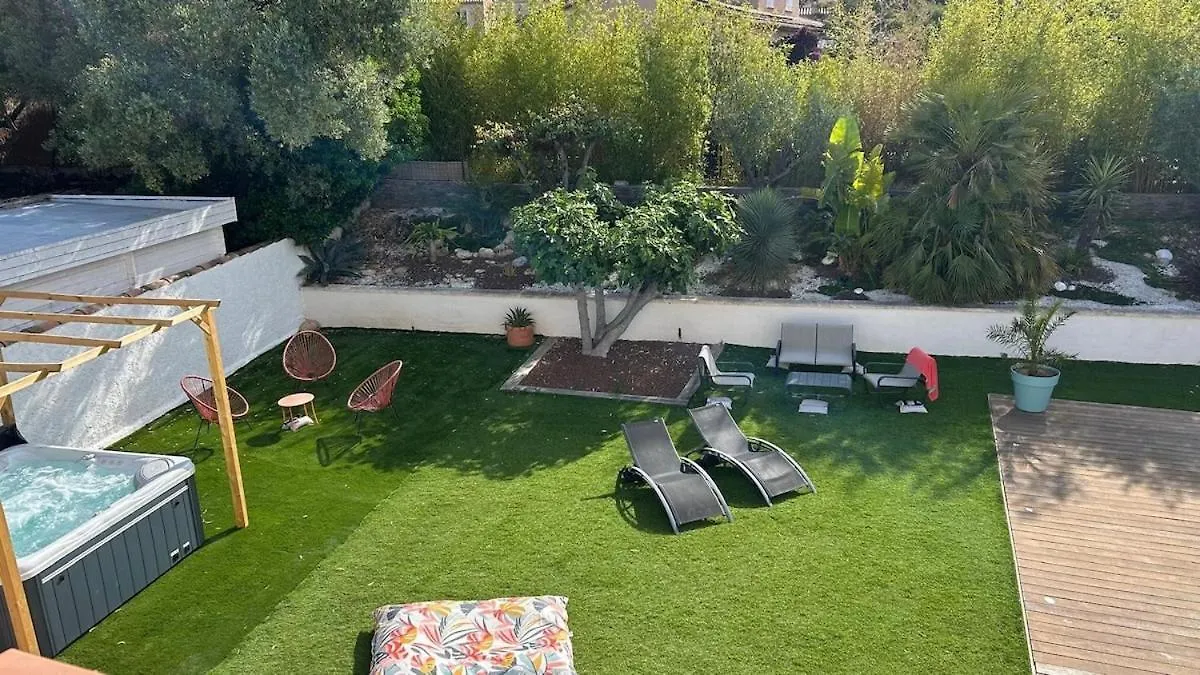 Casa de Férias Villa Ali Avec Piscine Et Jacuzzi A450M Du La Mer! La Ciotat